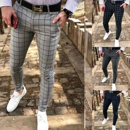 Men's Pants Men's Pants Korean Version Slim Men Casual Ankle Trousers Street Teenagers Male Four Seasons High-quality Formal Suit Pants Men 231007