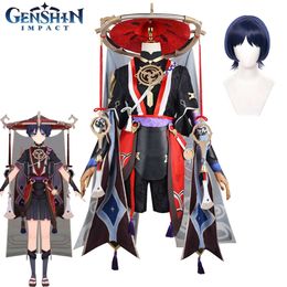 Genshin Impact Scaramouche Cosplay Costume Uniform Suits Full Set Outfit Balladeer Kunikuzushi Halloween Costume for Mencosplay