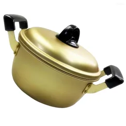 Dinnerware Sets Cookware Kitchen Cooking Pot Noodle Household Soup Pots Aluminum Alloy Milk Container Ramen Home