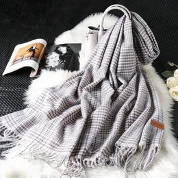 Cashmere Poncho Scarf Women Thick Warm Blanket Shawl Wraps Fashion Print 2023 Design Travel Pahsmina Bufanda Stoles Echarpe