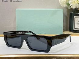 Luxury Designer Sunglasses for Men and Women OFF Style Fashion Eyeglasses Classic Thick Plate Black White Square Frame Eyewear Man Glasses lunettes de soleil