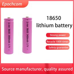18650 3400mAh li-ion battery 3.7V rechargeable battery . it can be used in bright flashlight and so on.High quality pink colour/blue /flat head / pointed