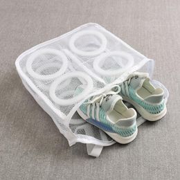 Laundry Bags Washing Machine Shoes Bag Sport Travel Shoe Storage Portable Mesh Anti-deformation Protective Clothes Organizer