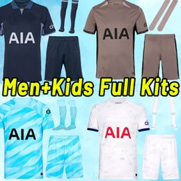 23 24 Tottenham SON BERGWIJN Soccer Jerseys 2023 2024 RICHARLISON PERISIC LENGLET ROMERO REGUILON KULUSEVSKI BENTANCUR RICHARLISON KANE goalkeeper men kids sets