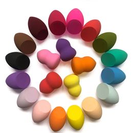 10PC Sponges Applicators Cotton New Beauty Egg Makeup Puff Sponge Cushion Foundation Powder Tool Women Make Up Accessories 231009