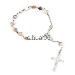 Pendant Necklaces Jewellery 2020 Trend The Heart of Jesus Bracelet Crucifixion Statue Bracelet Christmas Present Catholic Gifts Virgin Mary x1009