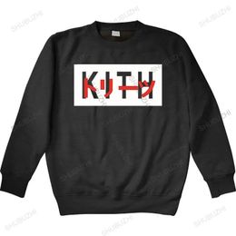 Men's Hoodies Sweatshirts man sweatshirts Embroidery Box Kith hoody Men Wome 11 High Quality BLACK KITH Top spring male sprint hoodies 231009