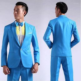 Men's Suits Tuxedos For Men Wedding Prom Television Clothing Costumes Pographed Suit Long-Sleeved Dress Hosted Theatrical