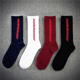 CALABASAS Embroidered Socks Ins Men Fashion Streetwear Socks Knitted Cotton Male Female Long Socks308c