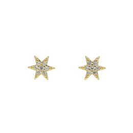 tiny smal sunburst stud earring pure 925 sterling silver minimal Jewellery dainty delicate pave cz tiny star multi piercing earring209b