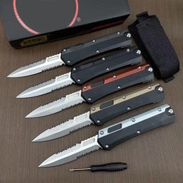 MT-models Glykon 184-10s Automatic Knife Bounty Hunter Double action M390 Combat Auto Pocket Mafia Knives Self-Defense Micro Cutting Tools