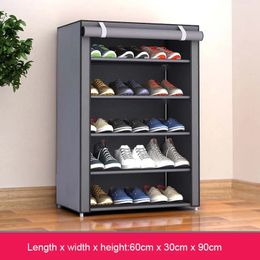 Storage Holders Racks Nonwoven Fabric Simple Shoe cabinets Close to the Door Removable Shoe Rack Organiser Home Furniture Storage Cabinet Shoes Rack 231007