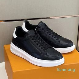 Famous Brand Men Beverly Hills Sneakers Shoes Lug Sole Skateboard Walking Low Top Casual Rubber Sole Fabric Wholesale Comfort Trainers