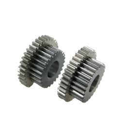 Metal industry double tooth gear Powder Metallurgical Parts Replacement Parts