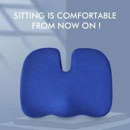 CushionDecorative Pillow U Seat Cushion Travel Mats Orthopaedic Memory Foam Massage Chair Cushions Pad Car Office Home Textile 231009