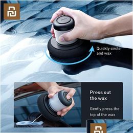 Car Cleaning Tools Car Cleaning Tools Polisher Scratch Repair Manual Polishing Hine With Wax For Paint Care Clean Waxing Tool Accessor Dhj9Y