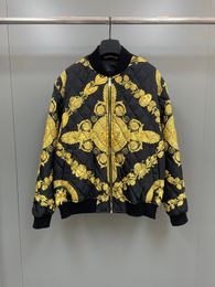 Highend brand designer jacket autumn winter new style three dimensional pattern design US size jacket high quality luxury mens jacket