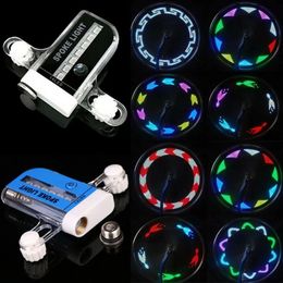 Bike Lights LED Neon Bicycle Wheel Spoke Light Waterproof Color Safety Warning Cycling Accessories 231009