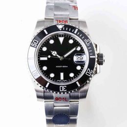 Rolesx uxury watch Date Gmt Clean Top Men Watches waterproof Luminous Mens Automatic Mechanical 904l 116610ln Eta 3135 Movement Ceramic Frame Diving Watch