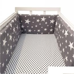 Bed Rails 20030Cm Baby Crib Fence Cotton Protection Railing Thicken Bumper Onepiece Around Protector Room Decor 221119 Drop Delivery Ot3I7