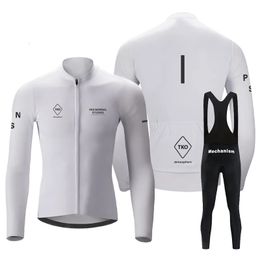 Cycling Jersey Sets PNS 2024 Long Sleeve Mens Clothing Comfortable Outdoor Mountain Road Race Suit PAS NORMAL STUDIOS 231009