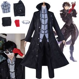 Game Persona 5 Amamiya Ren Cosplay Costume Akira Kurusu Strange Thief Stroje z opaski na Halloweenowe kostiumy do Mencosplay