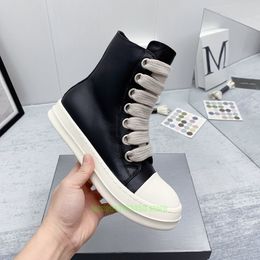 Luxury designers trend black high top mens womens fashion canvas leather panel thick sole elevated couple fashion brand casual shoes