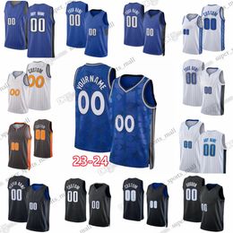 Custom Printed 2023-24 New Season Basketball Jerseys Isaac Fultz Carter Jr. Harris Banchero Joe Ingles Wagner Suggs Black Anthony Wagner Okeke Howard Bitadze Harris