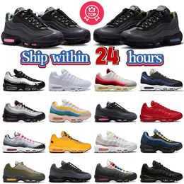 Fashion 95 sports Outdoors athletic mens triples black C X Sequoia pink Beam Aegean Storm Anatomy Rise Unity Fish Scales 95s runner sneakers casual shoes trainer