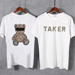 2022 New Men's T-Shirts Casual Double-Sided Diamonds Male T-shirt Fashion Short Sleeve O-Neck Cotton Spot Large Size Tees273l