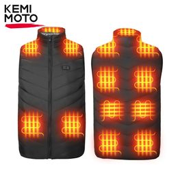 Men's Vests USB Electric Heated Vest Winter Smart Heating Jackets Men Women Thermal Heat Clothing Plus size Hunting Coat 231009