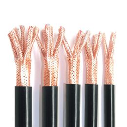 Professional manufacturer of copper braided copper core control shielding multi-core cables, wires and cables