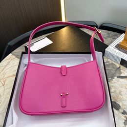 Underarm Hobo Shoulder Shopping Bags Handbags Crossbody Bag Genuine Leather Women Plain Handbag Purse Wallet Fashion Metal Letters Adjustable strapp