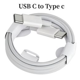 High speed 2A USB-C 1M 3ft 2M 6ft Fast Charging USB C To Type C cable Charger for Samsung Galaxy S20 note 20 iphone15 usb cable Universal Data Adapter