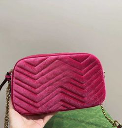 Velvet Camera Bag Brand Design G Square Autumn Winter Textured Shoulder Crossbody Purse Messengers Purses handbags 231009