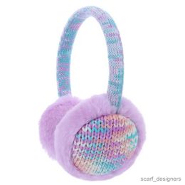 Ear Muffs Students Ear Soft Comfortable Ear Protection Ear Muffs Kids Knit Earmuffs Ear Warmer For Years R231009