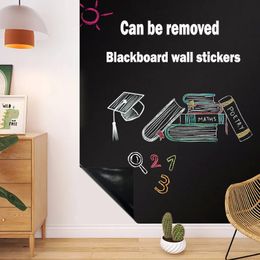 Blackboards 45CM-150CM Dry Eraser Whiteboard Blackboard Greenboard Painting Wall Stickers for Home Offices Schools Children's Graffiti 231009