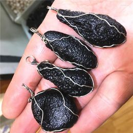 Decorative Figurines Quality Quartz Crystal Meteorite Pendant Reiki Healing Chakras Minerals And Natural Stones