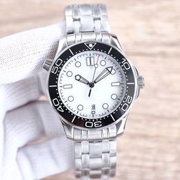 Luxury Watches Men Seamaster Watch 8800 Movement Automatic Mechanical Fashion Skeleton Diving 300 Luminous Ceramic Stainless Steel Waterproof Seahorse 42MM