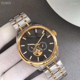 Wristwatches WG0249 Mens Watches Top Brand Runway Luxury European Design Automatic Mechanical Watch