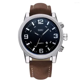 Wristwatches Couple Fashion Nylon Strap Analog Quartz Round Wrist Watch Sports Watches Simple Men's 100pcs/lot