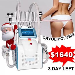 Slimming Machine Cryolipolysis Body Shaping Cryo Machine Body Slim Cavitation Rf Lipo Laser 2 Cryo Handles For Salon Use542