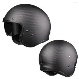 Motorcycle Helmets Low Profile Carbon Fiber Moto Capacete Helmet Safety Riding Casque DOT ECE Approved Motorbike Touring Casco Helm