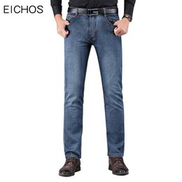 Mens Jeans Brand High Quality Cotton Retro Man Jeans Nostalgia Style Straight Slim Casual Male Denim Overalls Spring Summer Pant2432