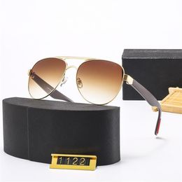 Retro Polarised Luxury Mens Designer Sunglasses Rimless Gold Plated Square Frame Brand Pilot Sun Glasses Fashion Eyewear With Case236j