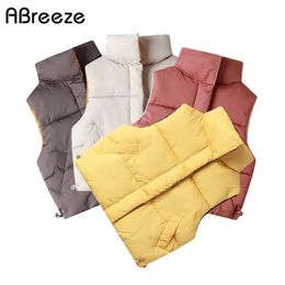 Weste Herbst Winter Kinder Westen Mäntel 2-8 Jahre Warme Westen für Jungen Mädchen Farbe Rot Gelb Kleine Kinder Westen Unisex 231009