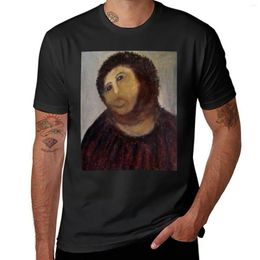 Men's Tank Tops Monkey Christ / Jesus T-Shirt Custom T Shirts Man Clothes Black Shirt Mens