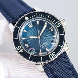 Wristwatches Super Luxury Watches For Men Diving 5015 Luminous Sapphire Crystal Top 45mm Mechanical Automatic Wristwatch Fashion Clocks