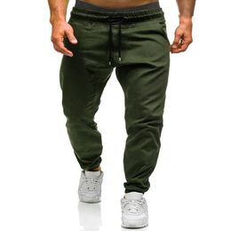Men's Trousers Men's Pants Fitness Sweatpants Gyms Joggers Pants Workout Casual Army Green Pants309s