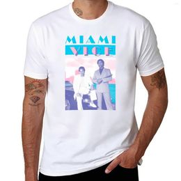 Men's Tank Tops Miami Vice T-Shirt Blank T Shirts Boys White Mens Graphic T-shirts Anime